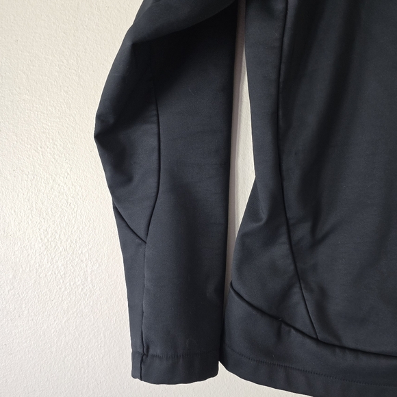COLUMBIA Black Jacket All Season Coat Lightweight & Warm Minimalist Size Medium - Picture 12 of 15
